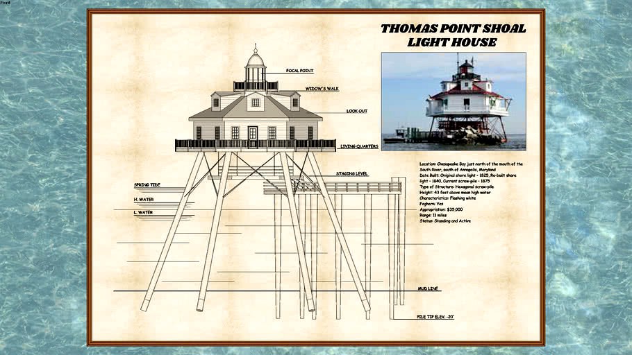 Thomas Point Shoal Light House