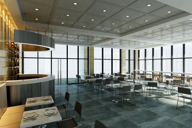 Restaurant Space 018 3D Model