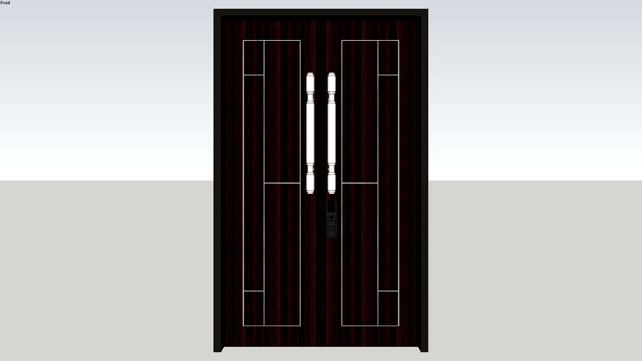 Pintu Minimalis 2 Daun