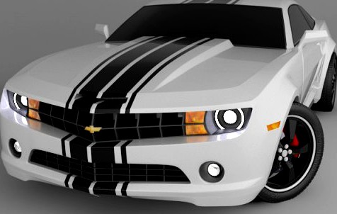 Camaro SS 3D Model