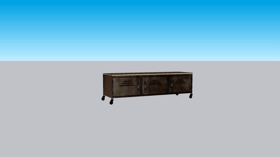 Meuble TV ''Wayne'' - Maison du Monde 3d model