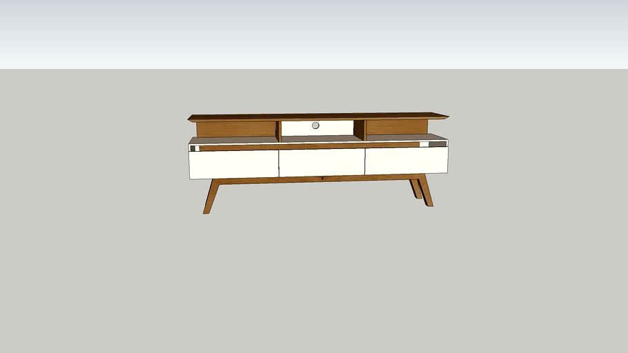 Yonkers 70.86 Tv Stand With Solid Wood Legs And 6 Media And Storage Compartments In Off White And Ci