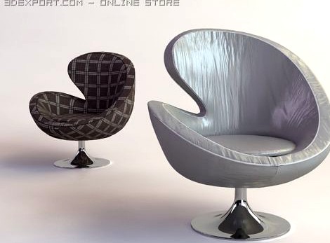 Iris Chair 3D Model