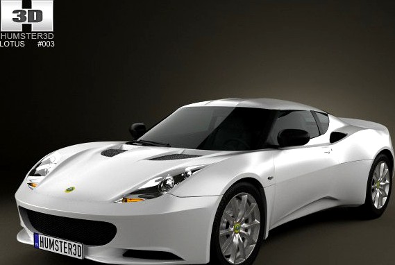 Lotus Evora S 2011 3D Model