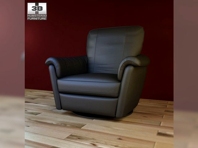 IKEA ALVROS Swivel armchair 3D Model