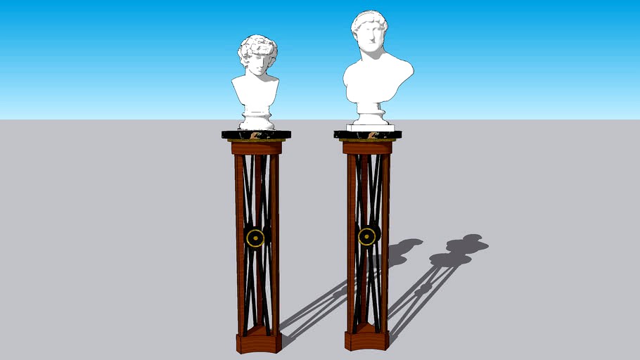 Neoclassical Style Pedestals