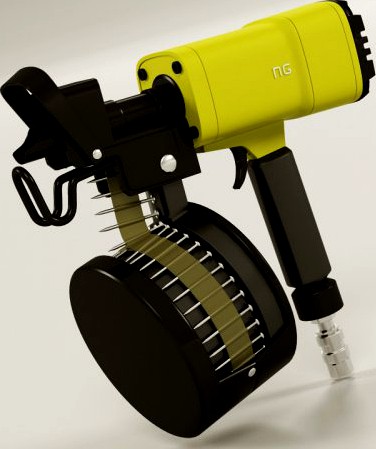 Nail gun 3D Model