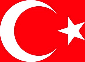 Turkey flag 3D Model