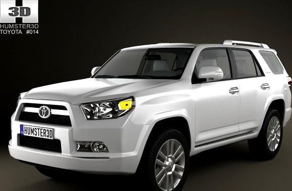 Toyota 4Runner 2011 3D Model