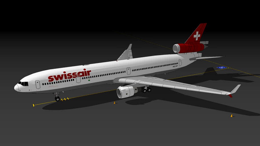 Swissair McDonnell Douglas MD-11 'Vaud' (1998)