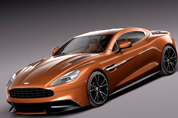 Aston Martin AM 310 Vanquish 2013 3D Model