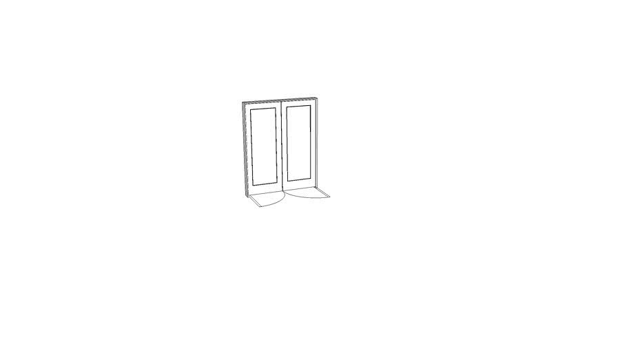 Lynden Door - Mercer - Double 2'-8' Doors in 2x6 Frame