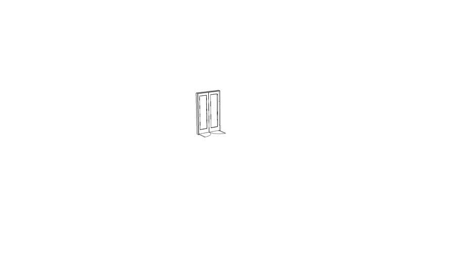 Lynden Doo - Mercer - Double 2'-0' Doors in 2x6 Frame