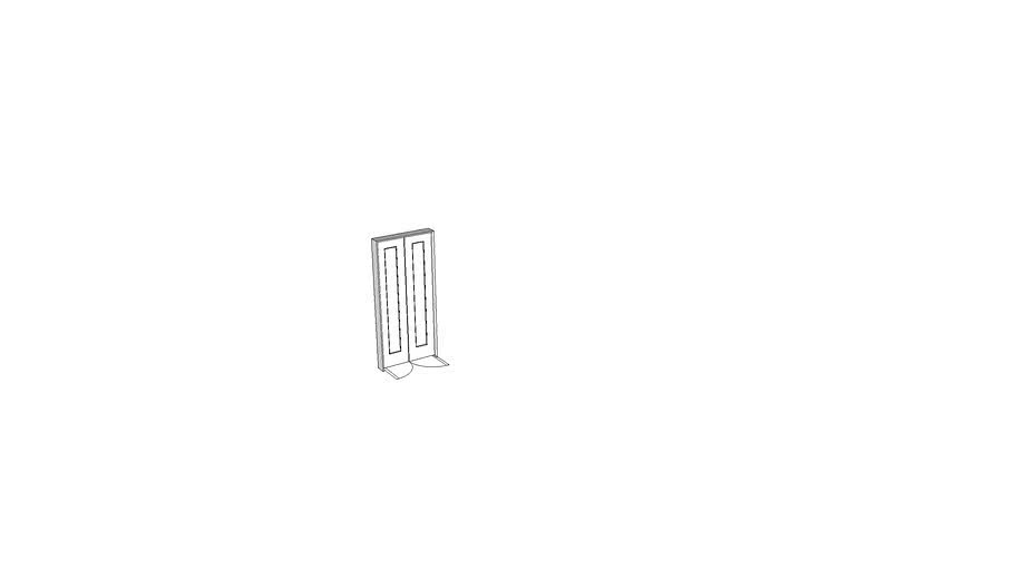 Lynden Door - Mercer - Double 1'-6' Doors in 2x6 Frame