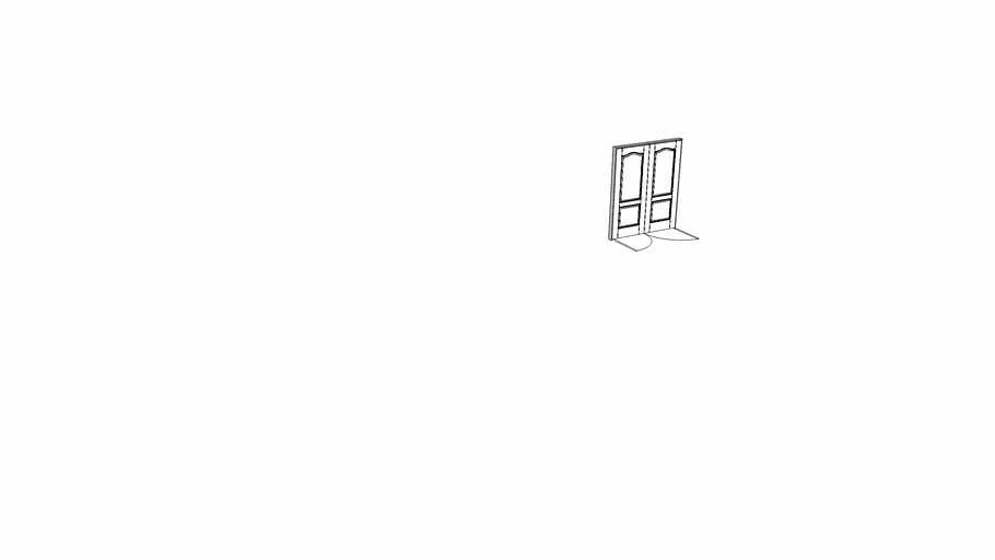Lynden Door - Blakely - Double 2'-10' Doors in 2x4 Frame