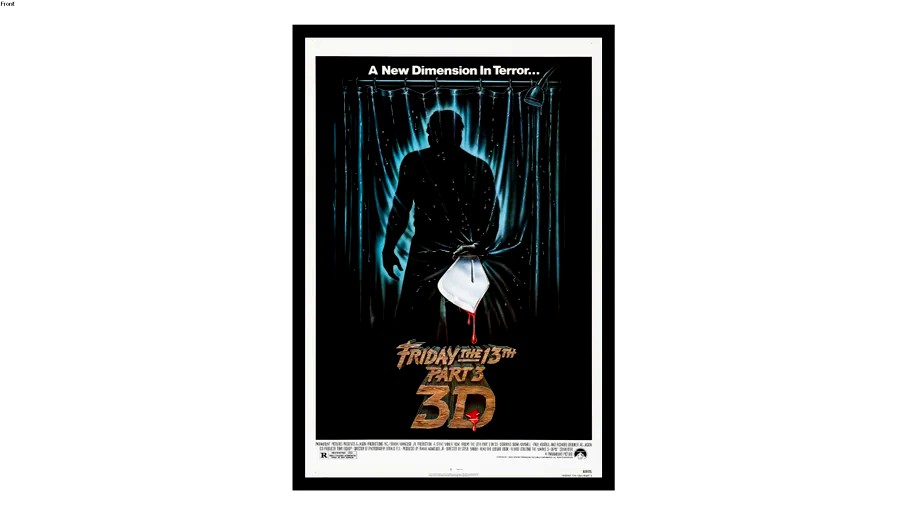 Friday The 13th Part 3 Poster