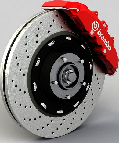 Brembo Brakes 3D Model