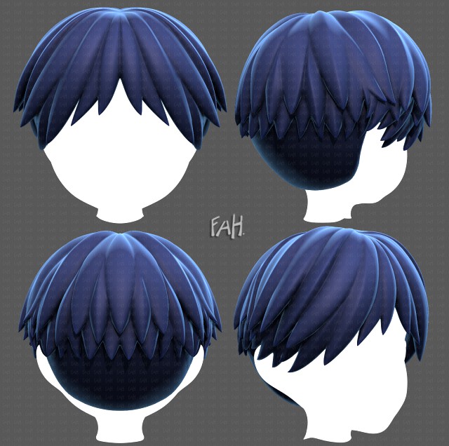 Base Hair for Boy V27