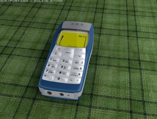 Nokia 1100 3D Model