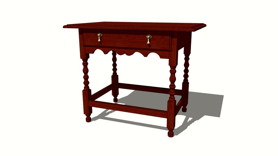 English 1870s Side Table