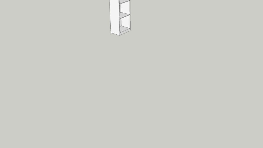 Billy Bookcase 40x28x202 3d model