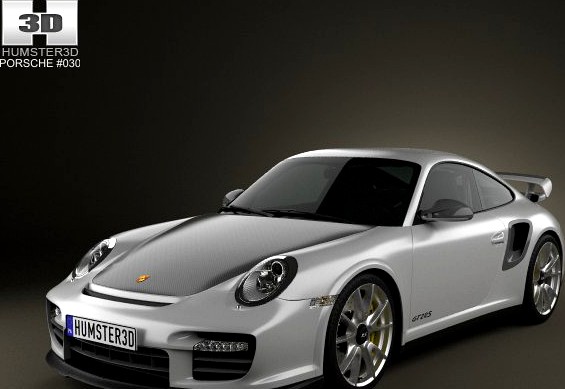 Porsche 911 GT2RS 2011 3D Model