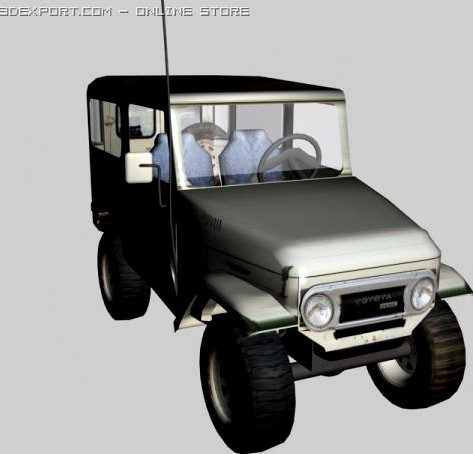 4WD Safari 3D Model