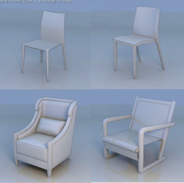 Sofa chair 3D Model