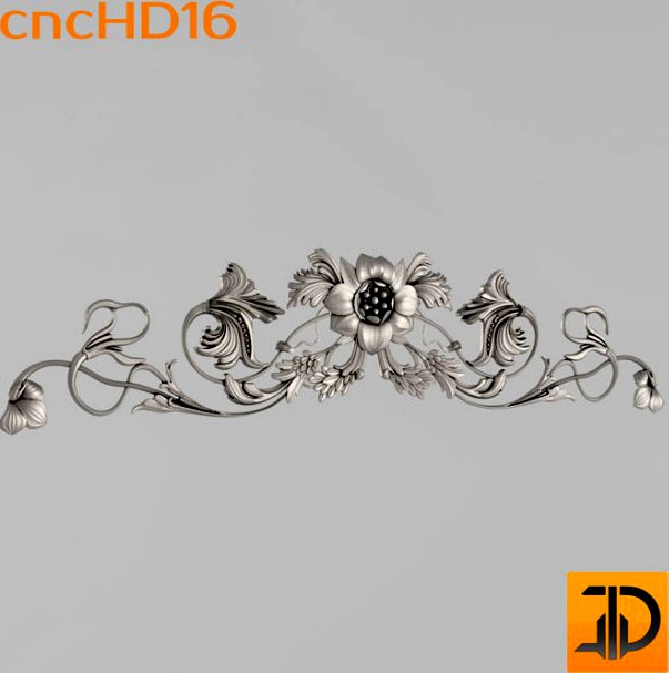 Horizontal decor 3D Model