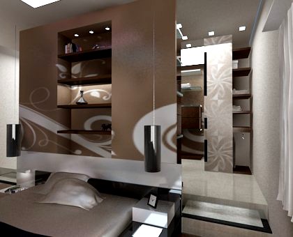 Modern bedroom 3D Model