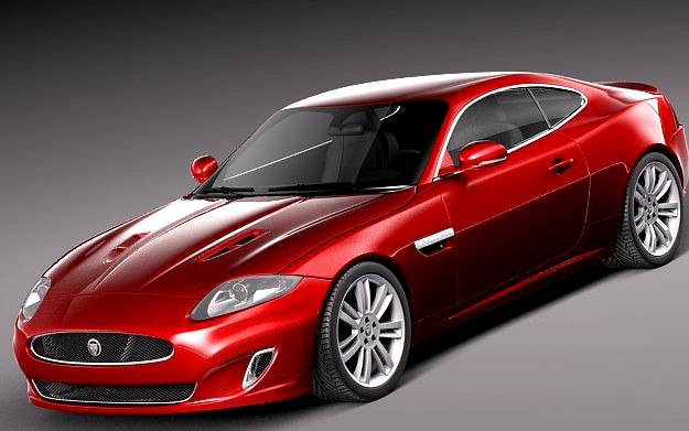 Jaguar XKR 2012 3D Model