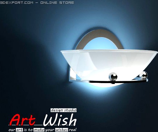 Wall Lamp Shell 3D Model