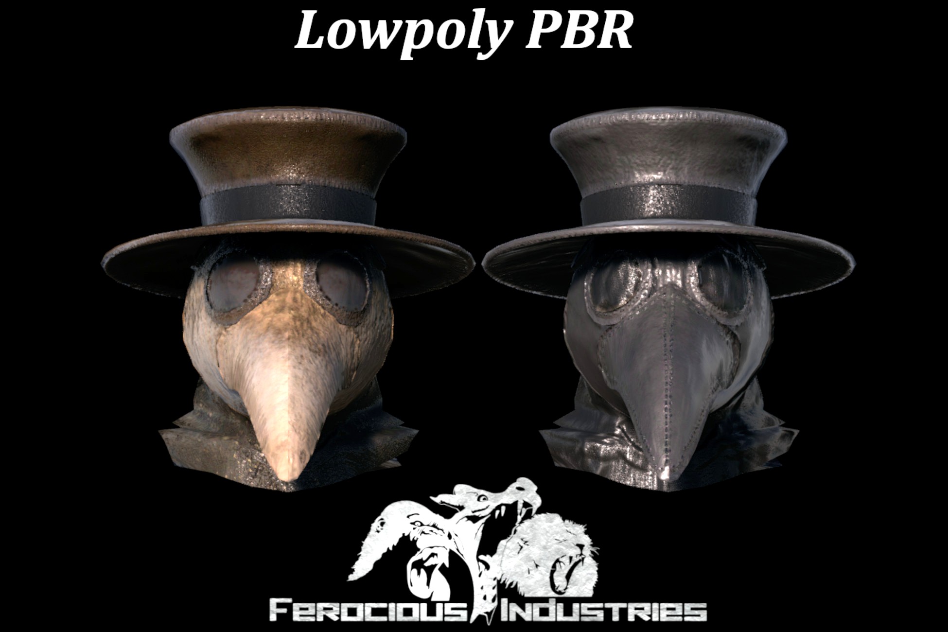PBR Plague Doctor Masks