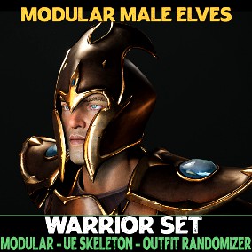Fantasy Elves - Elf Male Collection - Warrior