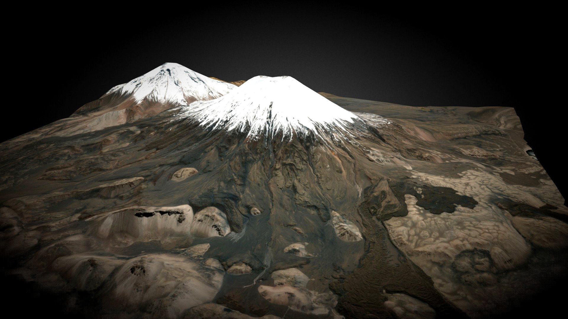 Volcán Parinacota, Chile - Bolivia