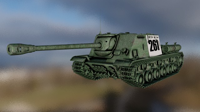 TANK ISU - 122S game ready