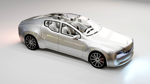 Affekta Luxuria 2022 Concept futuristic cyberpunk car BEST DESIGN