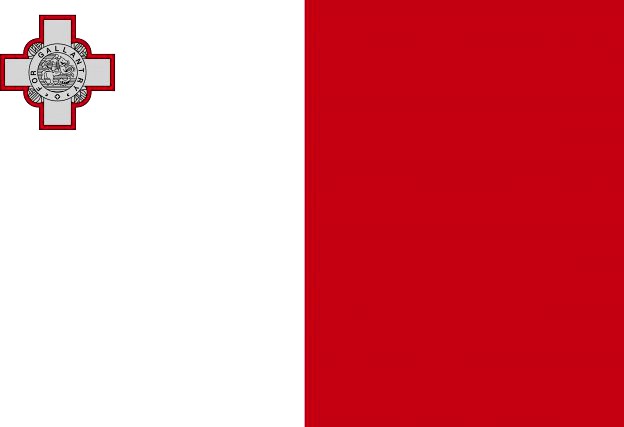 Malta flag 3D Model