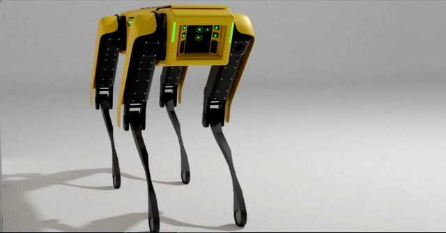 Boston dynamics robot dog