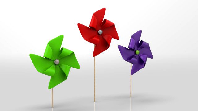 Paper windmill