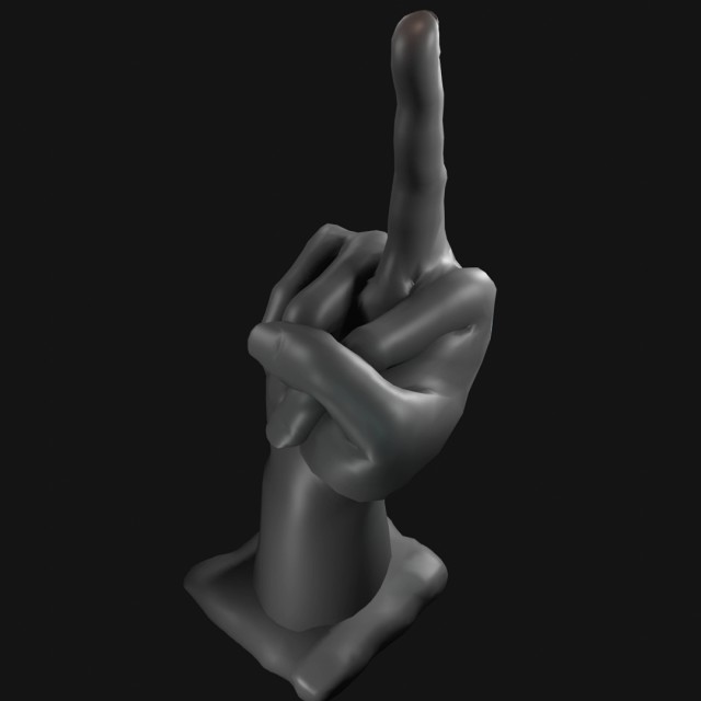 Middle finger