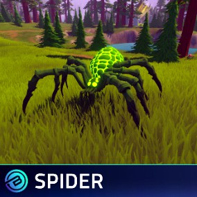 Stylized Spider - RPG Forest Animal