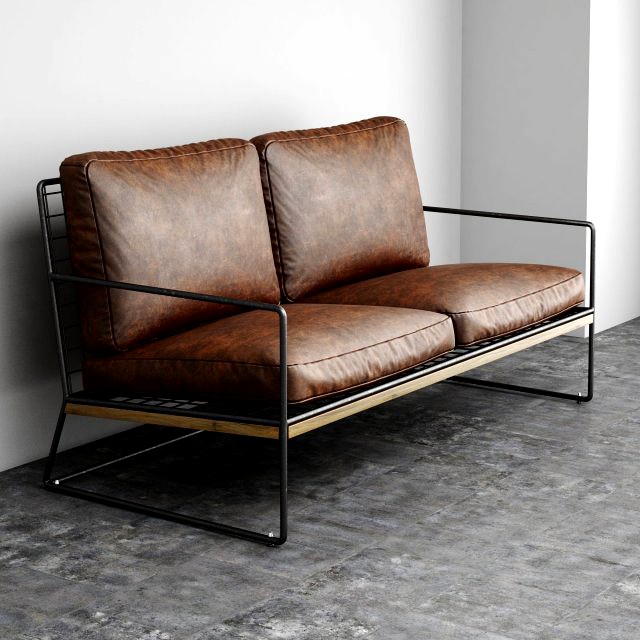 Leather Hachi Sofa