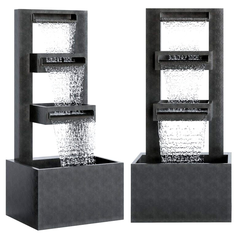 Georgetown Metal Tiered Waterfall Fountain (333408)