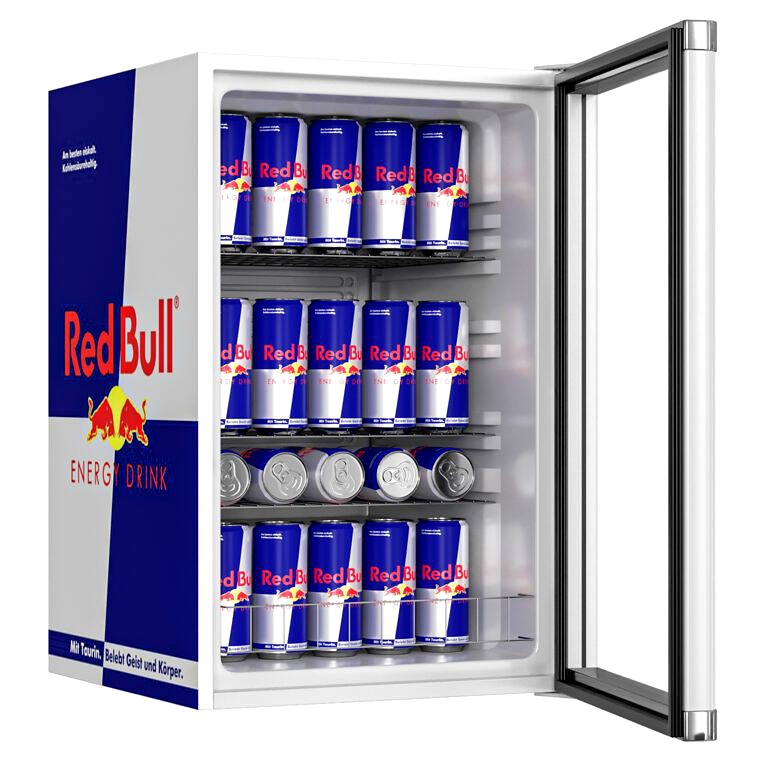 Red Bull Mini Refrigerator (332465) 3d model