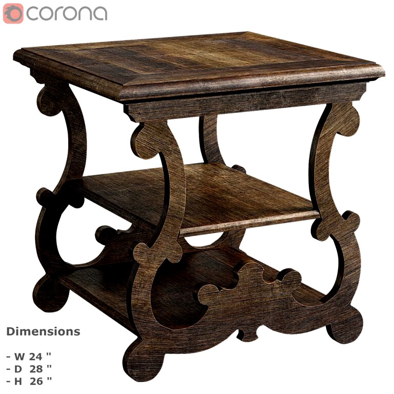 Hooker Furniture Treviso End Table (330448)