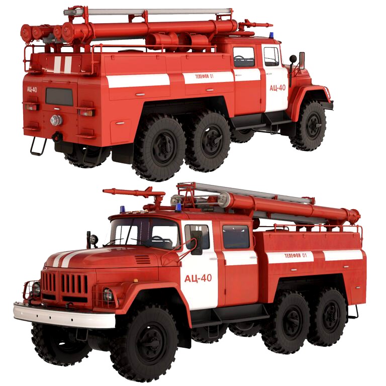 ZiL 131 AC-40 firetruck 1970 (329855)