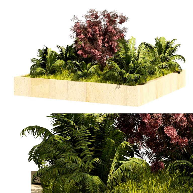 Garden border plant set (329463)