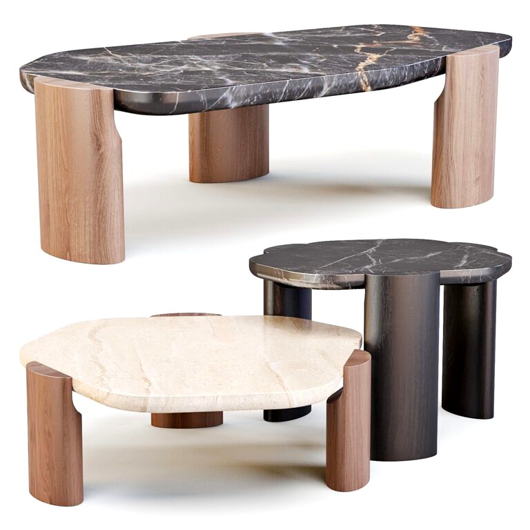 Coffee and Dining Tables Collection Particulière LOB Low (321801)