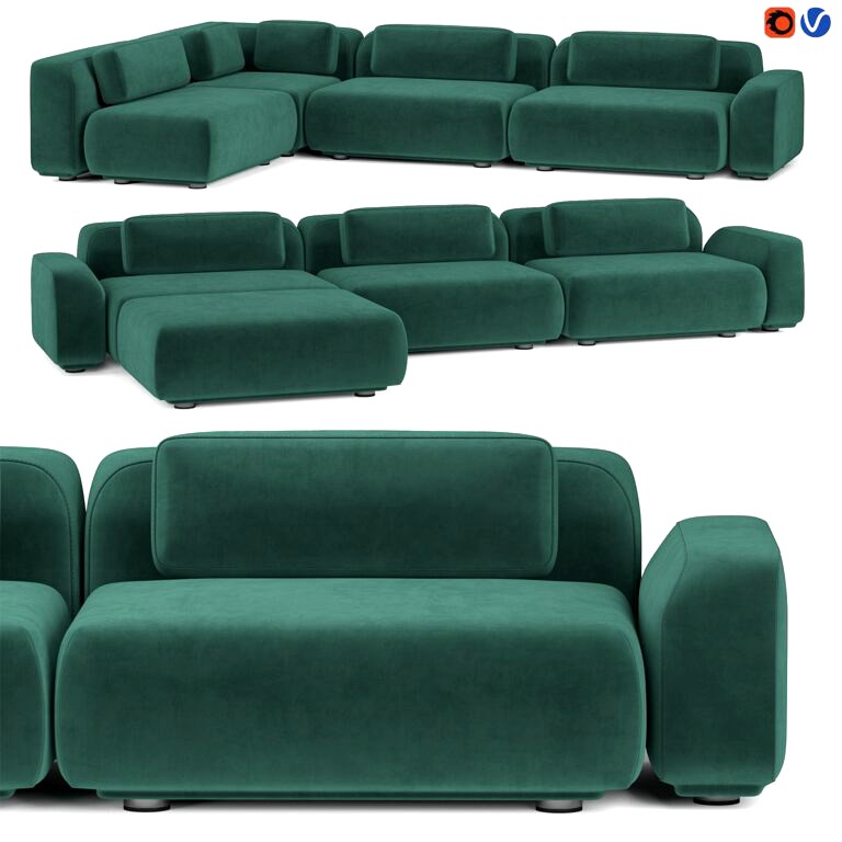 Rove Concepts Boden Sofa Sectional (319845)